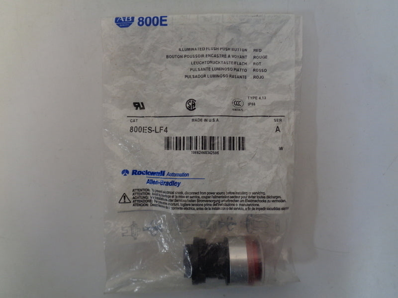 Allen Bradley via TCS 800ESLF4 Ser. A NSFP 800E SLF4