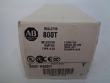 Allen Bradley via TCS 800TH42D1 Ser. T NSFP (WH) 800T H42D1