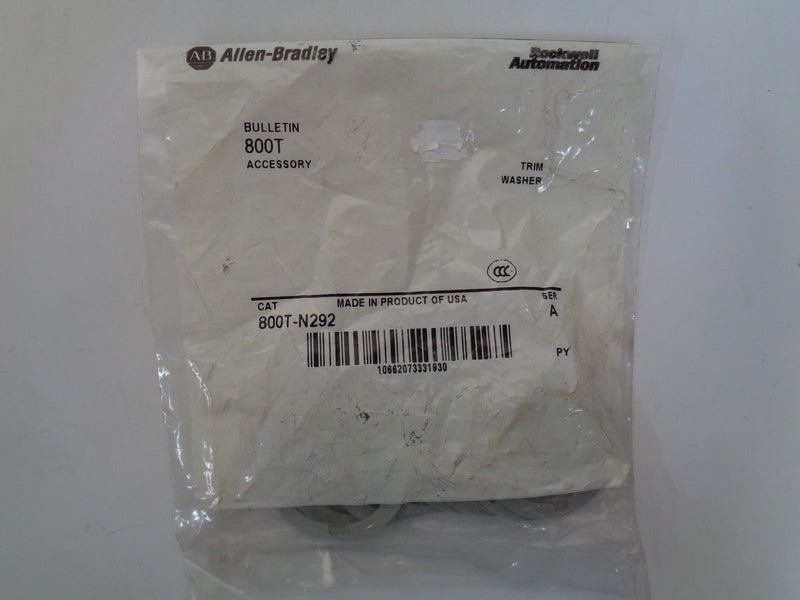 Allen Bradley via TCS 800TN292 Ser. A NSFP 800T N292