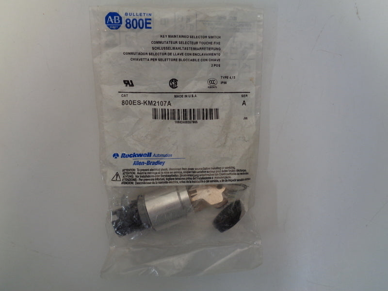 Allen Bradley via TCS 800ESKM2107A Ser. A NSFP 800ES KM21 07A