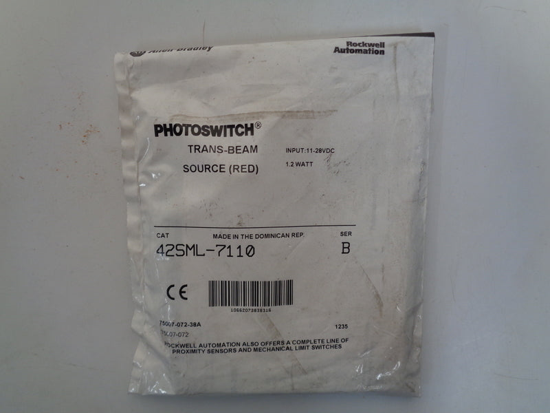 Allen Bradley via TCS 42SML7110 Ser. B NSFP 42SML 7110