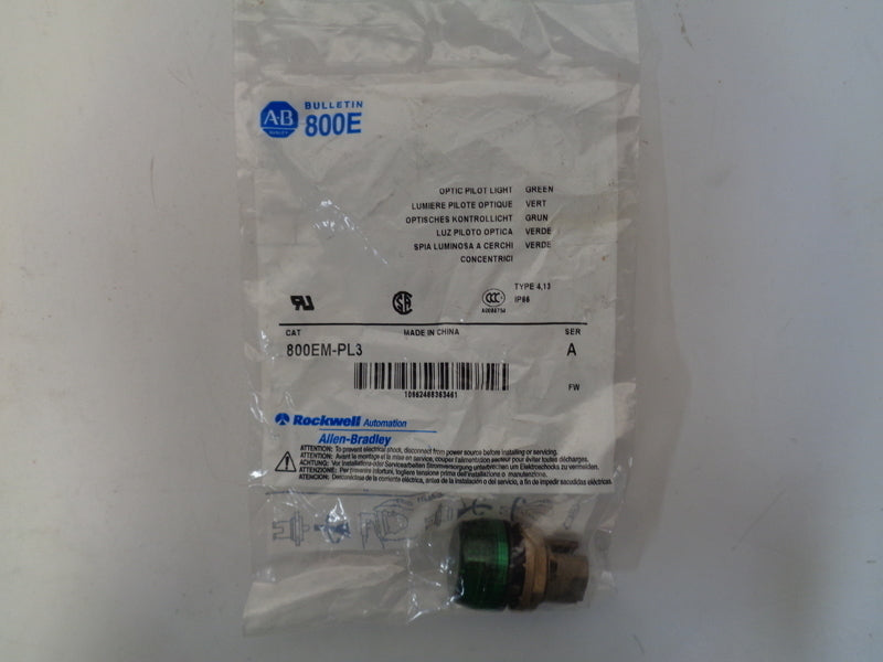 Allen Bradley via TCS 800EMPL3 Ser. A NSFP 800EM PL3