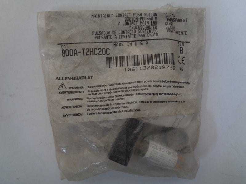 Allen Bradley via TCS 800AT2HC20C Ser. B NSFP 800A T2HC20C