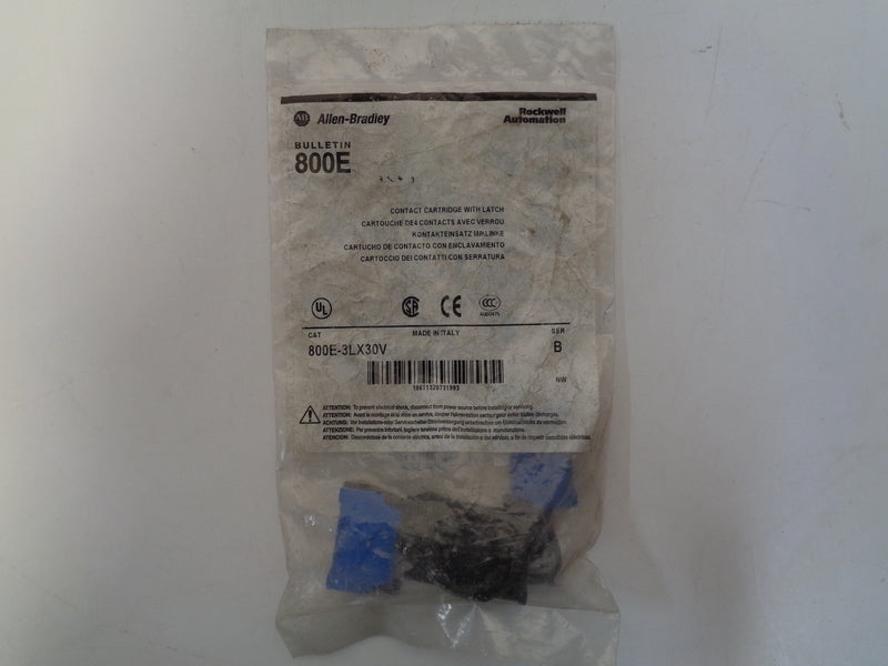 Allen Bradley via TCS 800E3LX30V Ser. B NSFP 800E 3LX30V