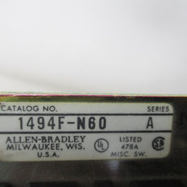 Allen Bradley via TCS 1494FN60 Ser. A NSNP 1494F N60