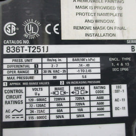 Allen Bradley via TCS 836TT251J Ser. B NSNP  836T T251J