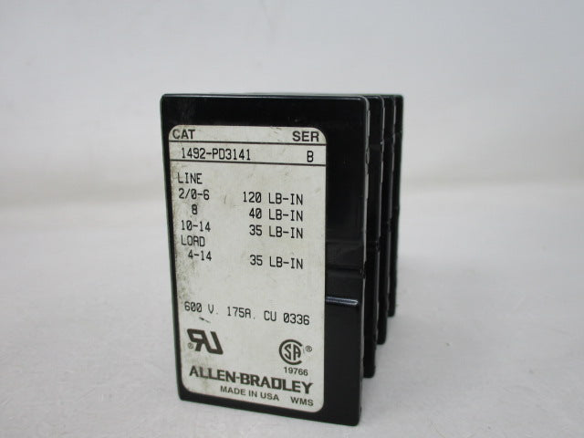 Allen Bradley via TCS 1492PD3141 Ser. B NSNP 1492 PD3141