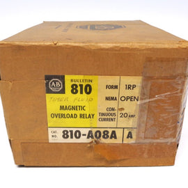 Allen Bradley via TCS 810A08A Ser. A NSFP (BR/YL) 810 A08A