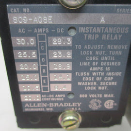 Allen Bradley via TCS 809A08E Ser. A NSNP 809 A08E