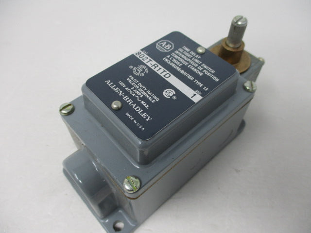 Allen Bradley via TCS 802TR1TD Ser. 1 NSNP 802T R1TD