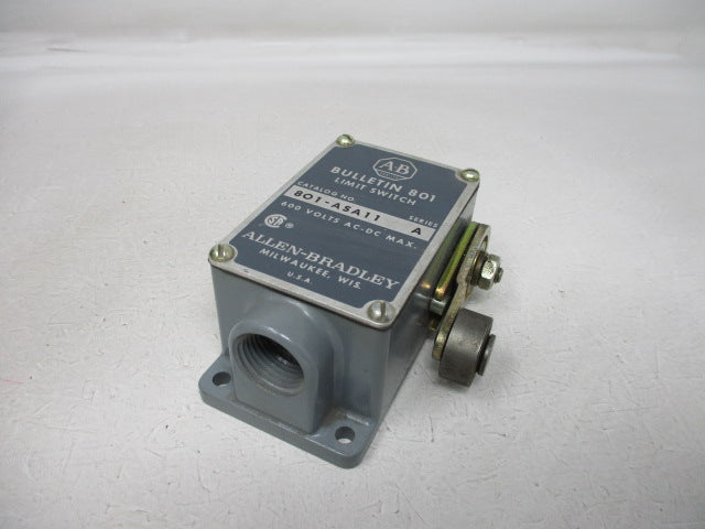 Allen Bradley via TCS 801ASA11 Ser. A NSNP 801 ASA11