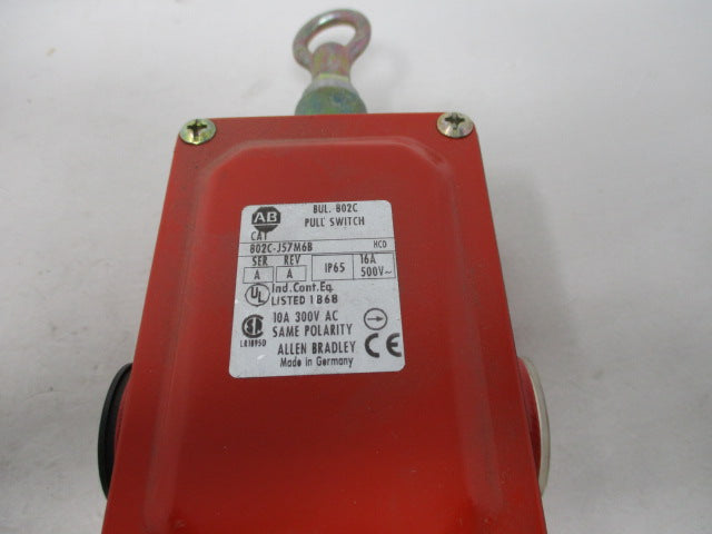 Allen Bradley via TCS 802CJ57M6B Ser. A NSNP 802C J57M6B