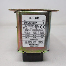 Allen Bradley via TCS 849ZOD327 Ser. C NSNP 849 ZOD327