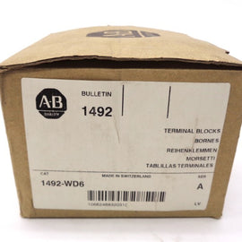 Allen Bradley via TCS via TCS 1492WD6 Ser. A NSFP (BR/WH) 1492 WD6