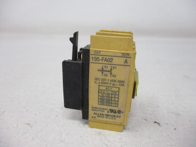 Allen Bradley via TCS 195FA02 Ser. A NSNP 195 FA02