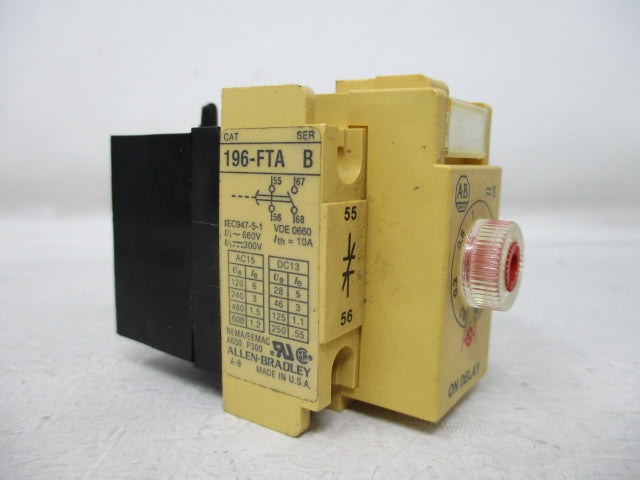 Allen Bradley via TCS 196FTA Ser. B NSNP 196 FTA