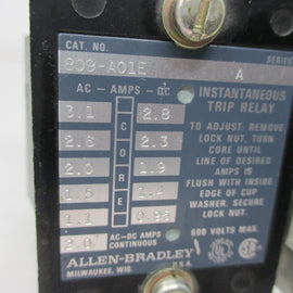 Allen Bradley via TCS 809A01E Ser. A NSNP 809 A01E