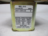 Allen Bradley via TCS 849ZOD122 Ser. B NSNP 849 ZOD122