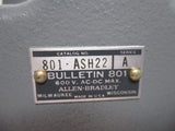 Allen Bradley via TCS 801ASH22 Ser. A NSNP 801 ASH22