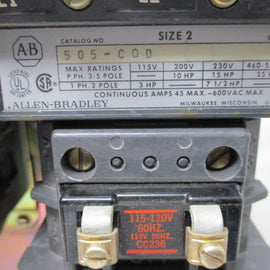 Allen Bradley via TCS 505COD Ser. B NSNP 505 COD