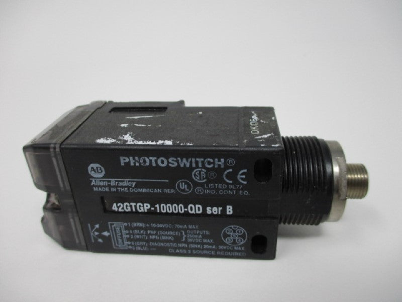 Allen Bradley via TCS 42GTGP10000QD  Ser. B NSNP 42GTGP 10000 QD