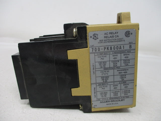Allen Bradley via TCS 700PK800A1 Ser. B NSNP 700 PK800A1