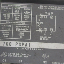 Allen Bradley via TCS 700PSPA1 Ser. A NSNP 700 PSPA1