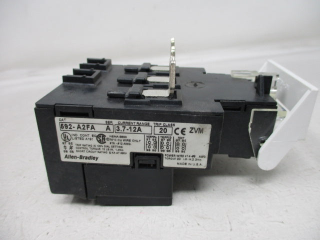 Allen Bradley via TCS 592A2FA Ser. A NSNP 592 A2FA