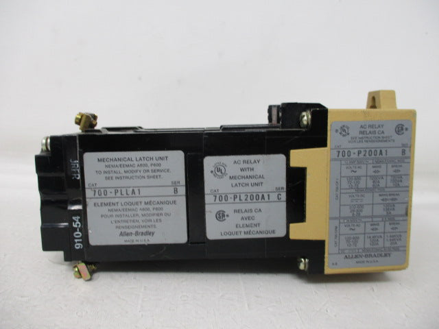 Allen Bradley via TCS 700PL200A1 Ser. B NSNP 700 PL200A1