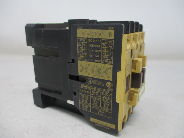 Allen Bradley via TCS 700F310A1 Ser. B NSNP 700 F310A1