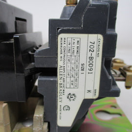 Allen Bradley via TCS 702BOD91 Ser. K NSNP  702 BOD 91