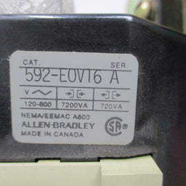 Allen Bradley via TCS 592EOV16 Ser. A NSNP  592 EOV16