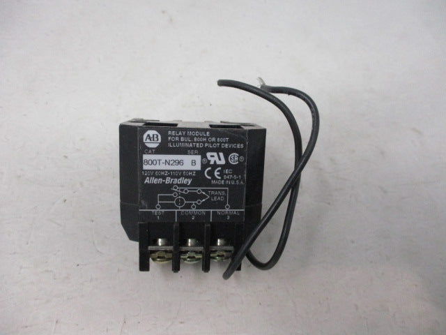 Allen Bradley via TCS 800TN296 Ser. B NSNP 800T N296