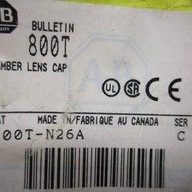 Allen Bradley via TCS 800TN26A Ser. C NSNP 800T N26A