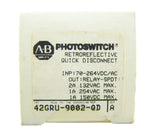 Allen Bradley via TCS 42GRU9002QD Ser. A NSFP (WH) 42GRU 9002 QD