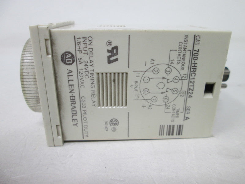 Allen Bradley via TCS 700HRC12TZ24 Ser. A NSNP 700 HRC12TZ24