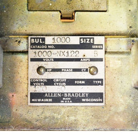 Allen Bradley via TCS 1000NX122 Ser. B NSNP 1000 NX122