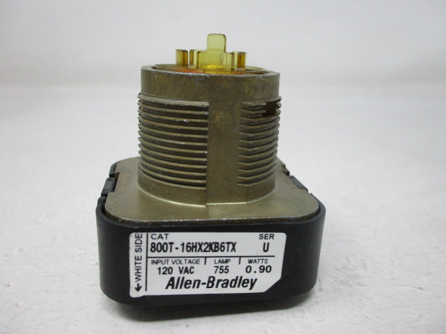Allen Bradley via TCS 800T16HX2KB6TX Ser. U NSNP 800T 16HX2KB6TX