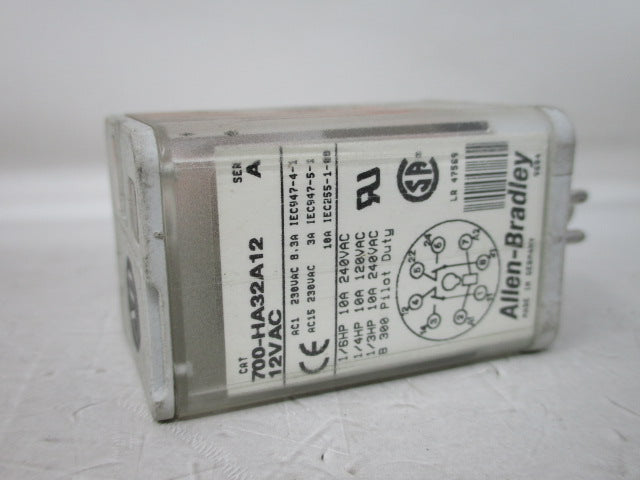Allen Bradley via TCS 700HA32A12 Ser. A NSNP  700 HA32A12
