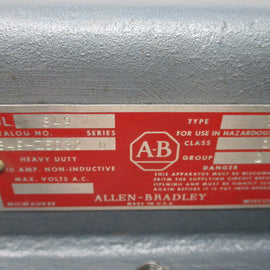 Allen Bradley via TCS 849ZED32 Ser. D NSNP 849 ZED32