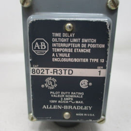 Allen Bradley via TCS 802TR3TD Ser. 1 NSNP  802T R3TD