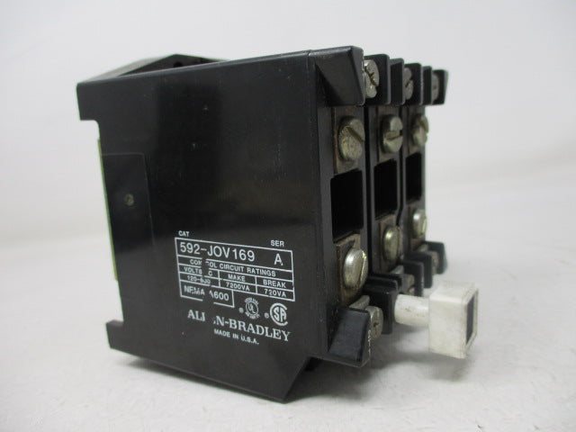 Allen Bradley via TCS 592JOV169 Ser. A NSNP 592 JOV 169