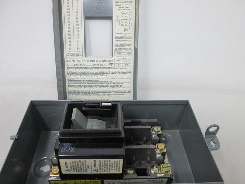 Allen Bradley via TCS 609TBAW Ser. H NSNP 609T BAW