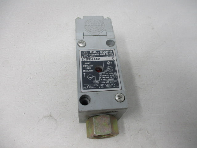 Allen Bradley via TCS 802PRLAAA1 Ser. C NSNP 802PR LAAA1