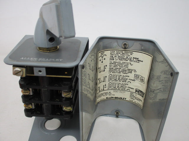 Allen Bradley via TCS 806A22C Ser. A NSNP 806 A22C