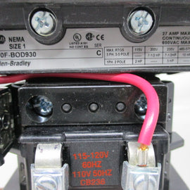 Allen Bradley via TCS 500FBOD930 Ser. C NSNP 500F BOD 930