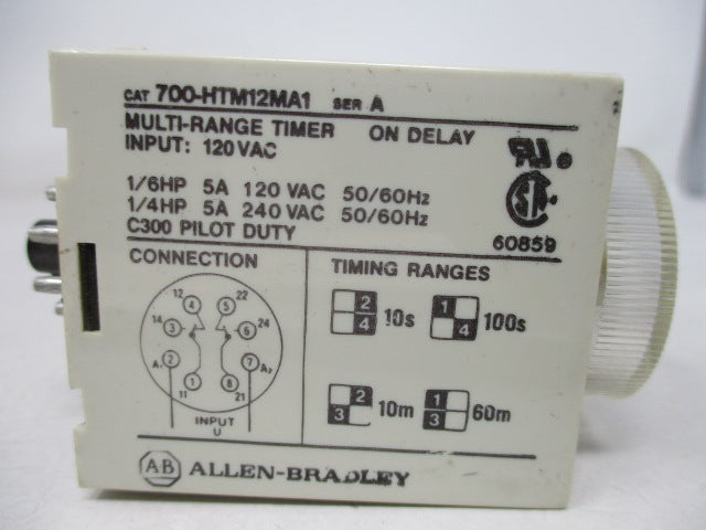 Allen Bradley via TCS 700HTM12MA1 Ser. A NSNP 700 HTM12MA1