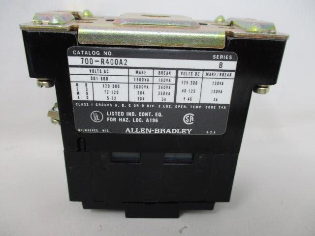 Allen Bradley via TCS 700R400A2 Ser. B NSNP 700 R400A2