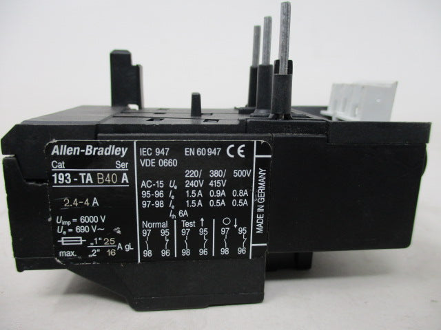 Allen Bradley via TCS 193T40 Ser. A NSNP 193 T40