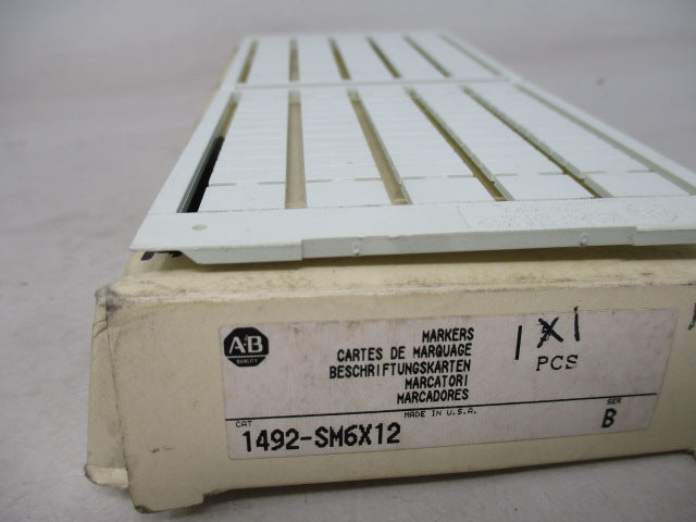 Allen Bradley via TCS 1492SM6X12 Ser. B NSNP 1492 SM6X12